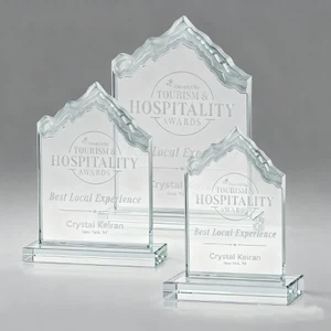 Jade glass Iceberg Award Jade glass Iceberg Award